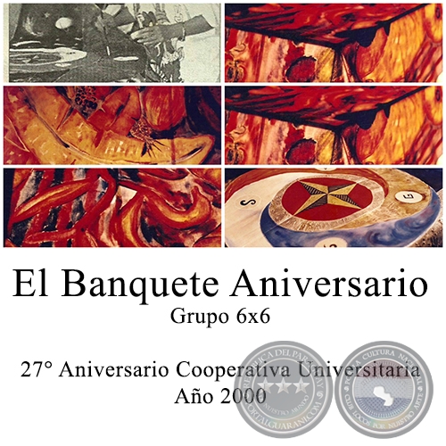 El Banquete Aniversario - Grupo 6x6 - Alejandra García - Año 2000